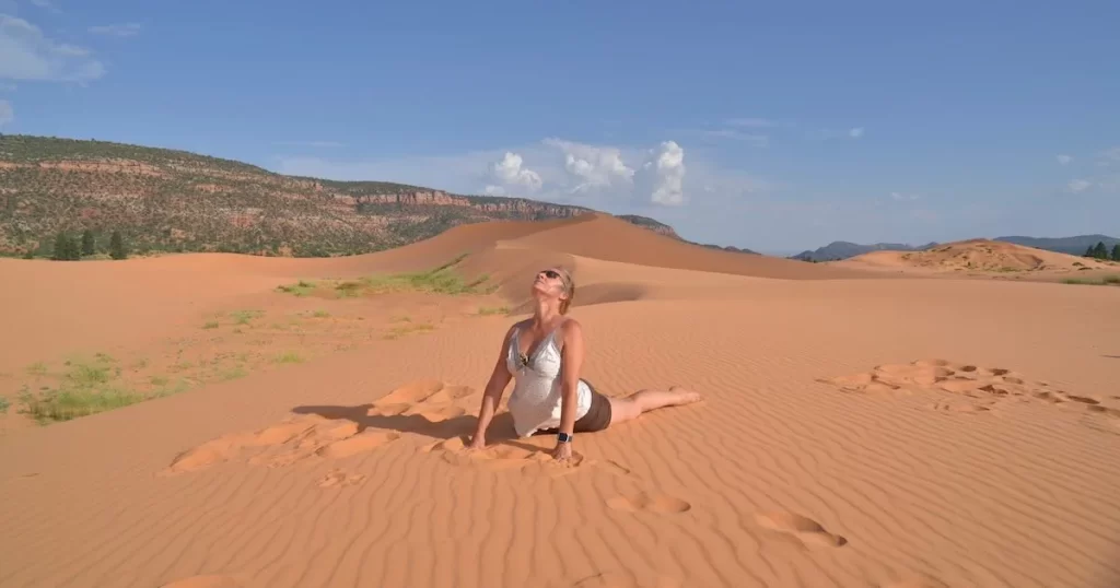 Posture du cobra ou Bhujangasana